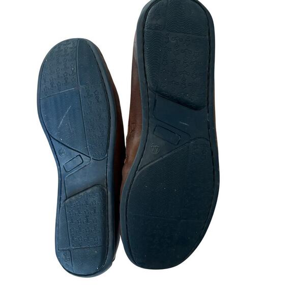 Austen Heller Brown Leather Driving Loafers Men’s 10 Portugal Oldmoney Preppy main image 9